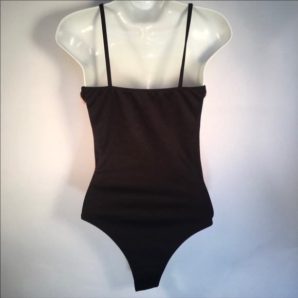 Pink and black body suit - Picture 3 of 4